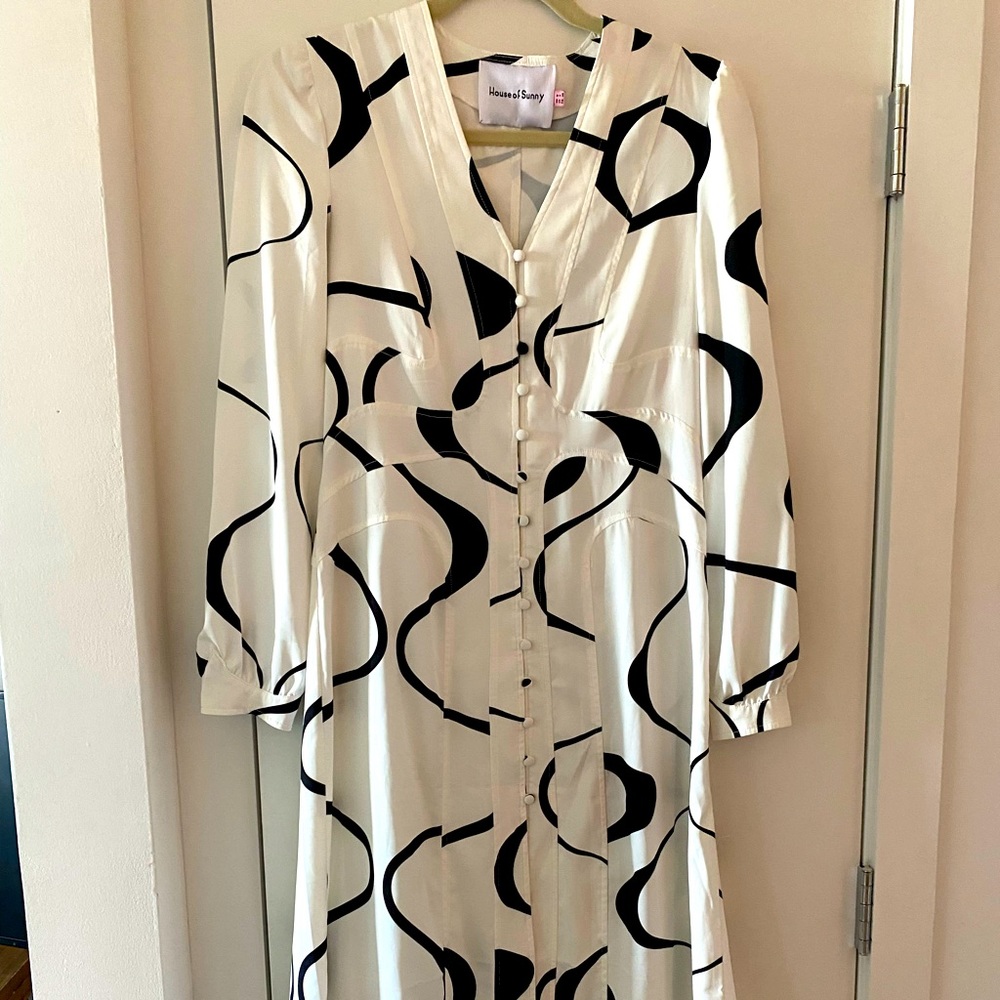 Worn once super cure no damage house of sunny dress!